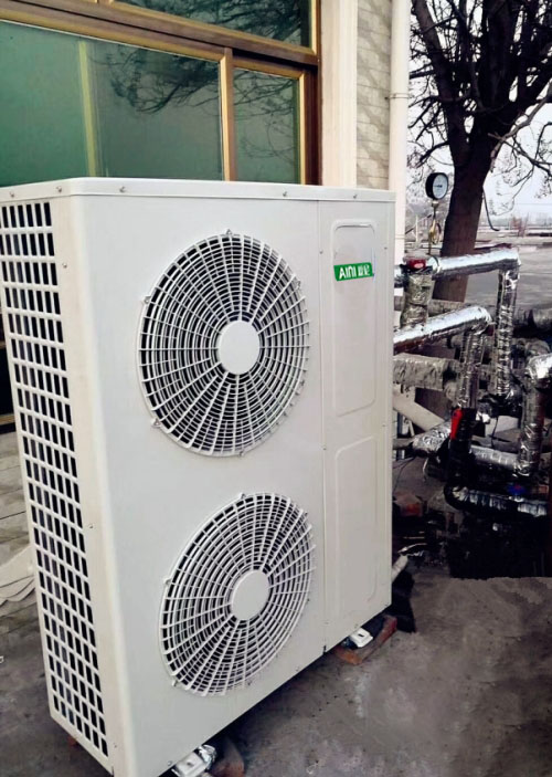 张家口市前屯村空气能热泵机组采暖项目