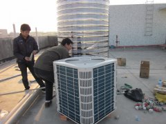 空气能热泵安装之前为什么要进行抽真空？